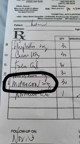 Anong gamot po kaya ito? Hindi po kasi mabasa sa mercury. 8 weeks pregnant po. Thank you