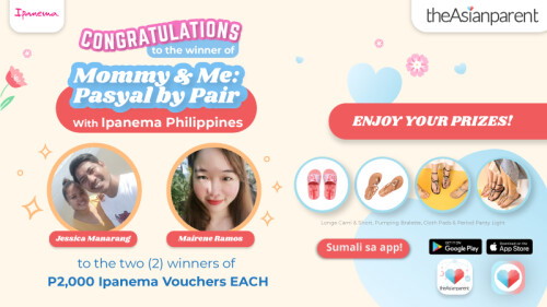 CONTEST WINNERS: "Mommy & Me: Pasyal by Pair" with Ipanema Philippines