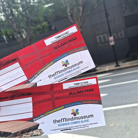 PAMIGAY ALERT!! ๐ฉโ๐ซ TWO (2) MIND MUSEUM ALL-DAY PASSES!! ๐