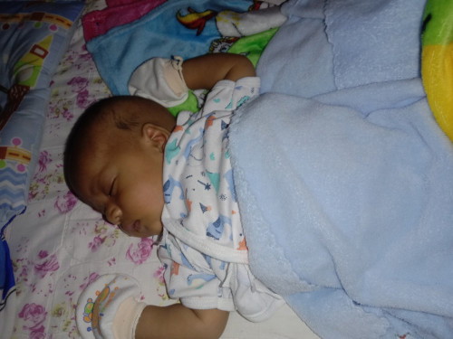 ลูกแม่ๆนอนท่าไหนกันบ้างคะ