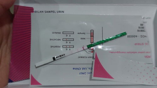 Telat haid 6 hari garis 2 samar