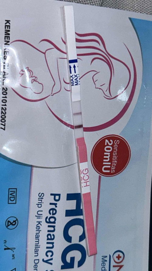 Garis 2 setelah kuret