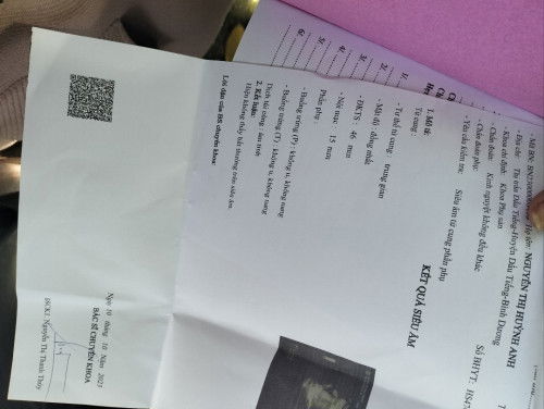 cho em hỏi em trễ  16n thử que 2v nma đi siêu âm lại ko thấy thai có sao k ạ
dkts 46mm
niêm mạc 15mm