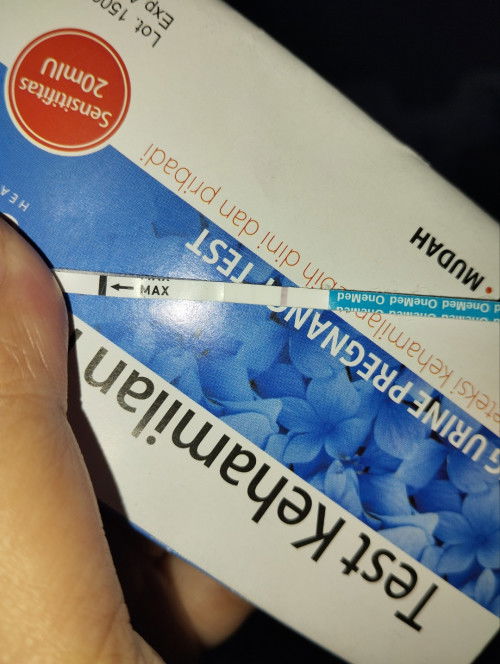 Testpack sangat samar