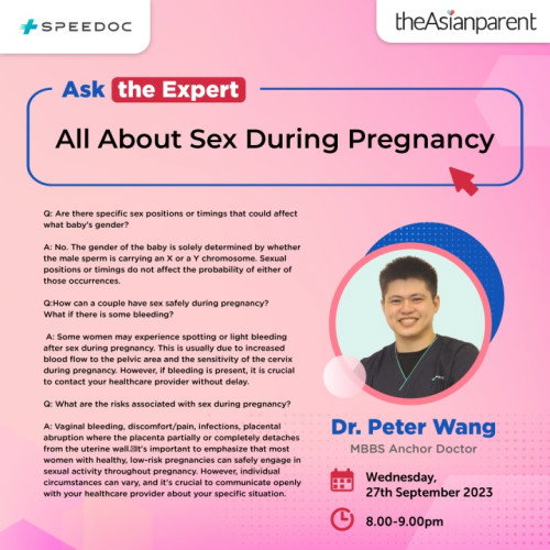 Missed our #AskTheExpert session on Sex During Pregnancy?