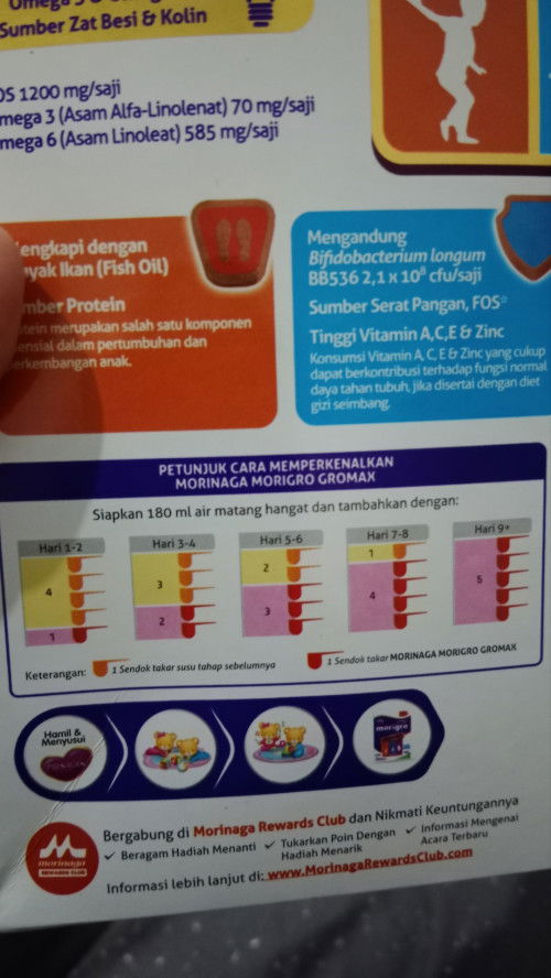 Cara menyajikan susu Morigro