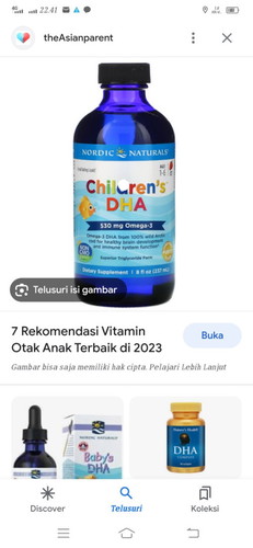 Anak saya usia 1 tahun 6 bulan, mau minum vitamin nordic natural anak, bagi pengalaman dong ?