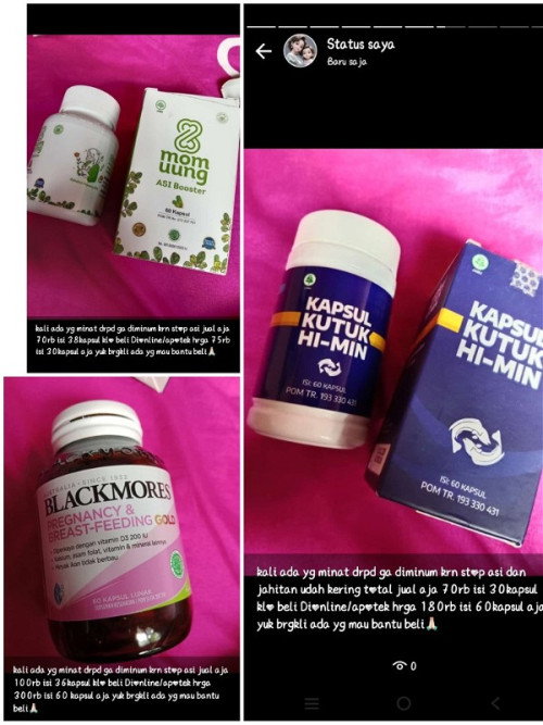 Vitamin hamil, melahirkan, menyusui