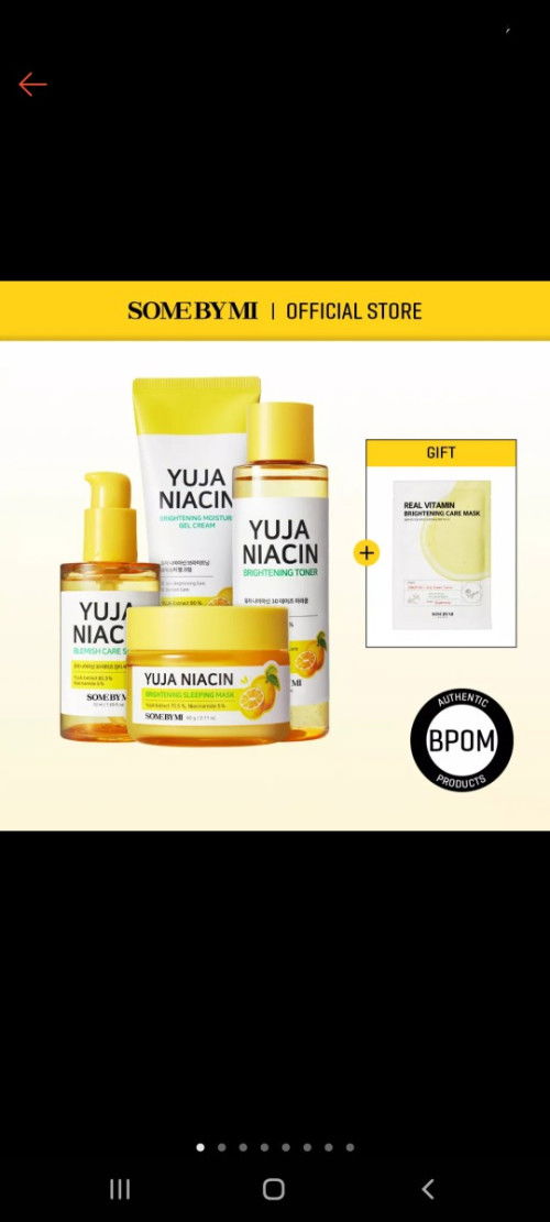Skincare yuja niacin