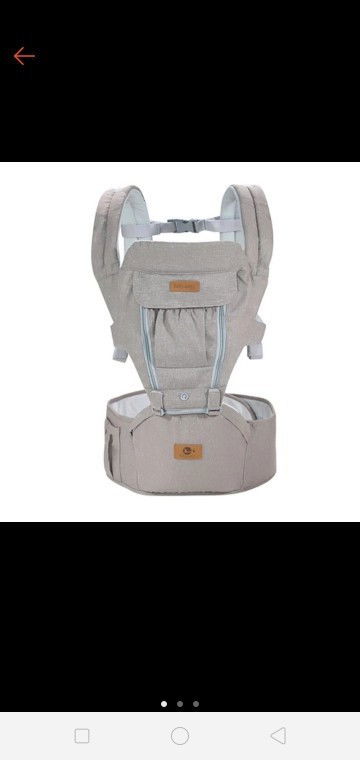 Jual hipseat baby Scots HS1849 warna Khaki/brown