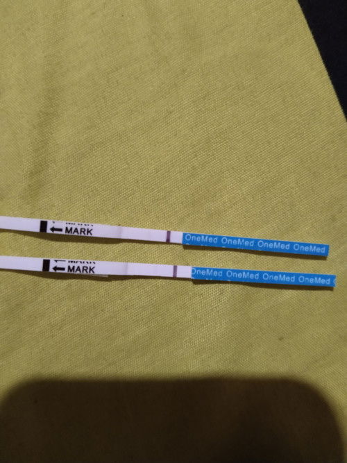 Tadi pagi dapet garis 2 tapi samar.