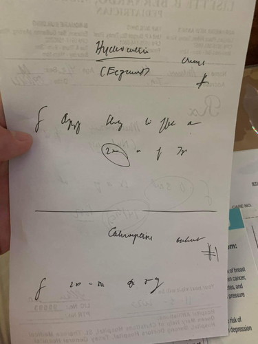 Ano po kayang gamot ung sa una? Tas ano po kaya instructions ng paglagay