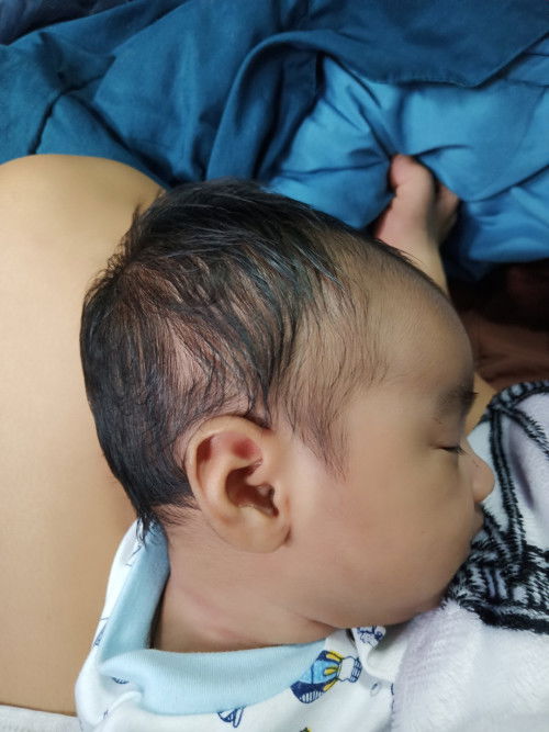 หัวแบนไหมคะ