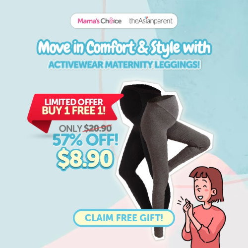 😍 BUY 1 FREE 1 Comfy Leggings for Preggy Mamas!
