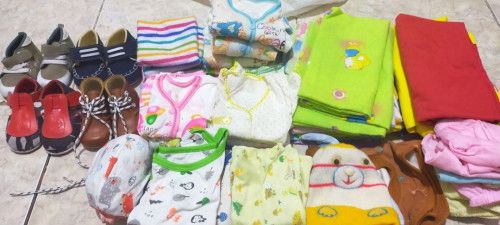 Post ulang,GRATIS lungsuran baju dan sepatu bayi