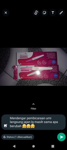 Saya sudah 3bulan tidak haid
