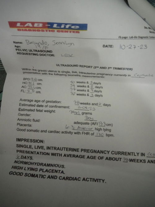 Pelvic ultrasaound po pabasa nalang po ako if naka pwesto narin ba si baby at po kung ilang cm narin