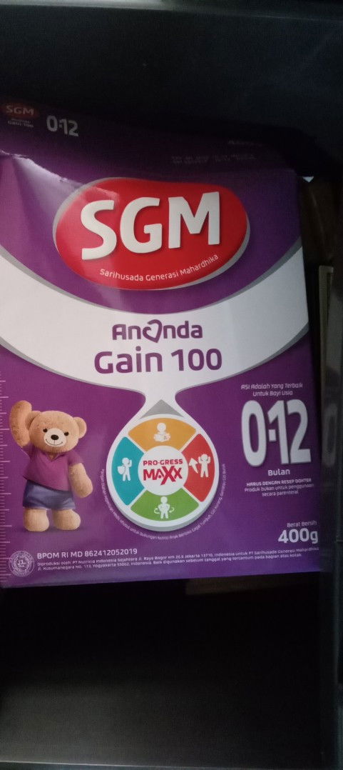 Susu sgm gain