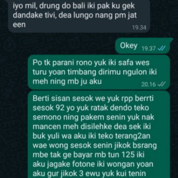 Oramg riwet belanja online