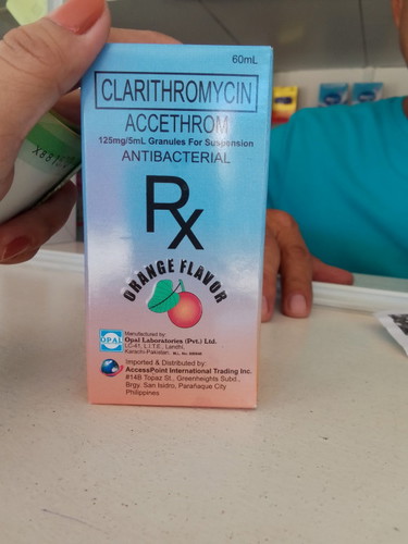 naubos po ang antibiotic clarithromycin ni baby unilab brand
pwede po ba ibang brand ang take nya?
