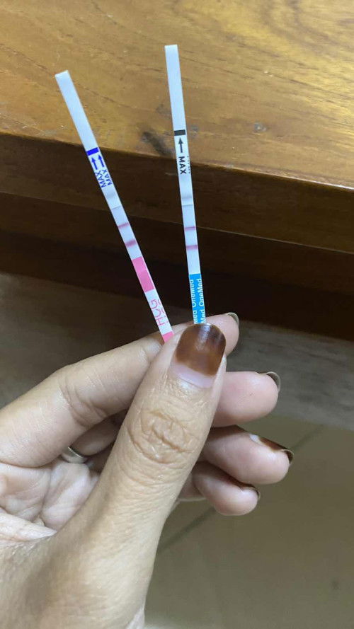 TESPEK POSITIF KELUAR FLEK