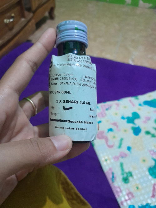 Tentang takaran minum obat di pipet