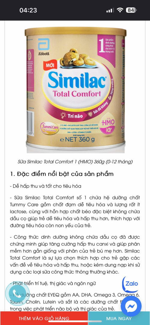 Hướng dẫn cách pha sữa similac