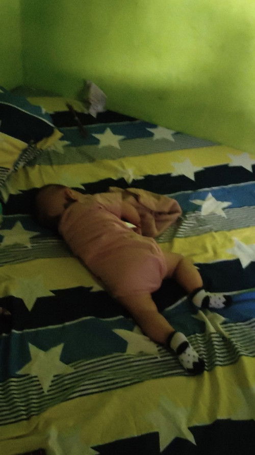 belum bisa tengkurep