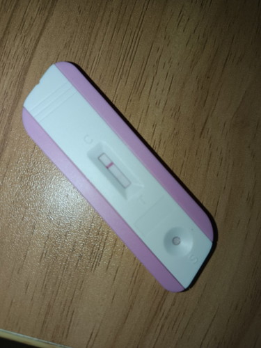 Faint Line pregnancy test