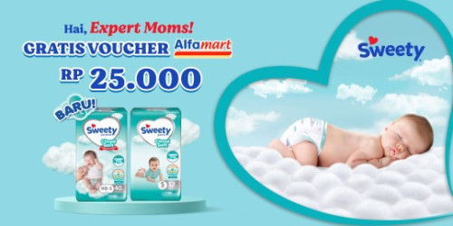 Mau kasih voucher pembelian pampers di alfamart
