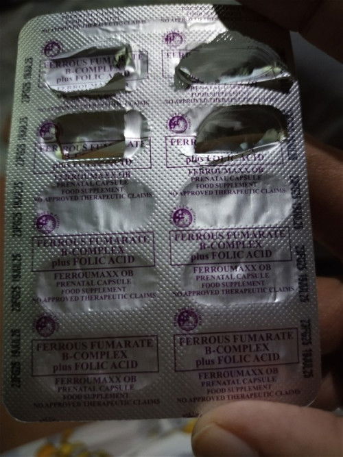 Ferrous fumarate B-complex plus folic acid