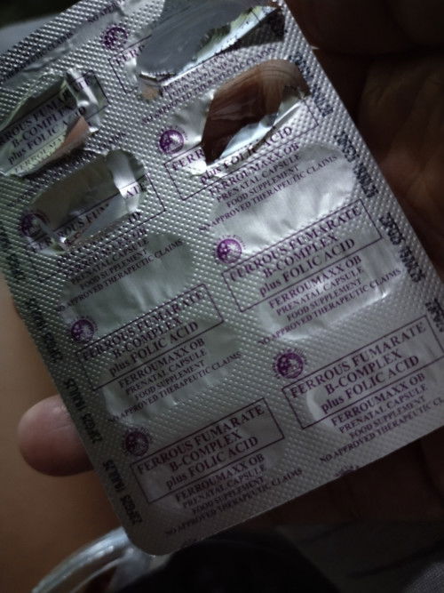 Ferrous fumarate B-complex plus folic acid