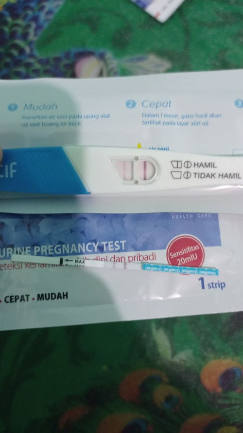 Adakah yg hpht 8okt hasil tespeck nya sudah jelas bgt ? Perlu usg ndk ya ? Karna sempet flek ?