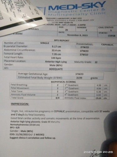 BPS RESULT