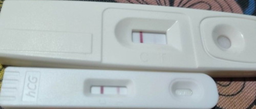 Good Morning.Itatanong ko lang kung positive ito.10yrs TTC 36.Hypertensive po. My pelvic pain po .