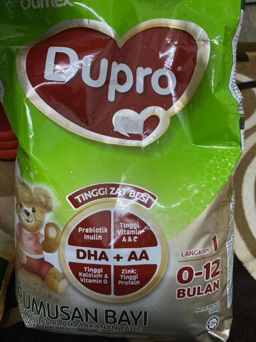 Susu Dupro langkah 1 1500g