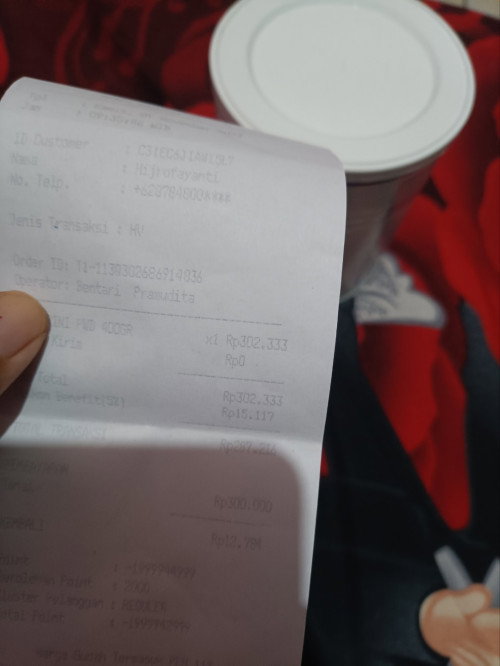 Jual susu karena tidak cocok