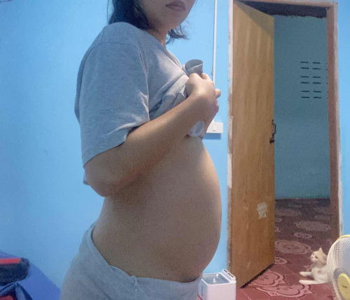 ท้อง 25 สัปดาห์ มีคนทักว่าท้องต่ำดูน่ากลัว เหมือนใกล้จะคลอด