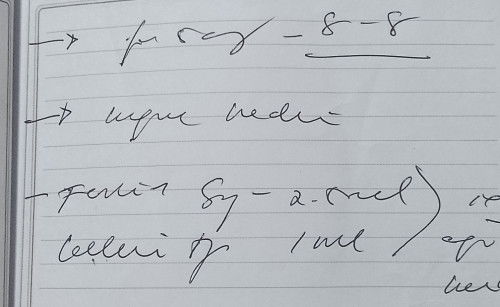 Reseta po yang nasa picture nakalagay din po ilang ml at ilang araw itatake