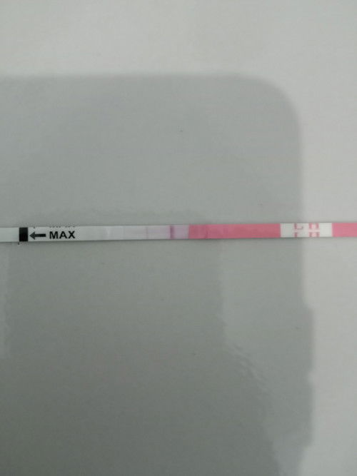 Ass......bunda² pengen nanya ini aku pakai tes ovulasi masa subur apa kan ini positif atau negatif