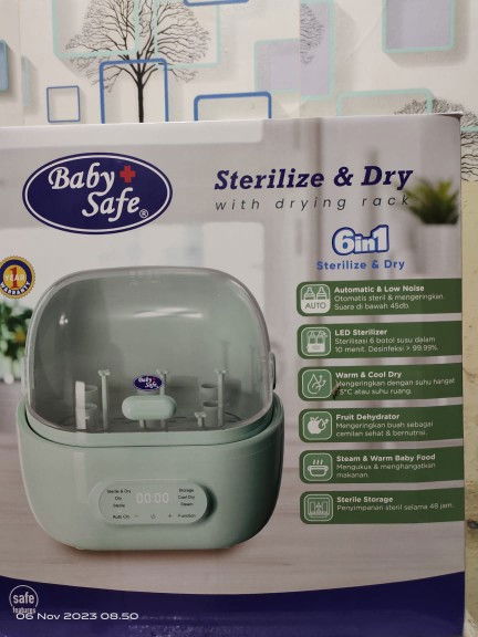 Baby safe sterilize and dry jual butuh