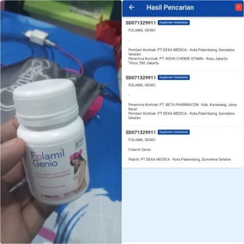 Folamil Genio kemasan terbaru