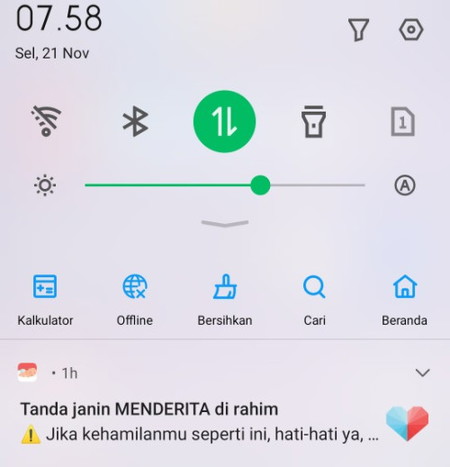 Saya dapat notifikasi2 dr aplikasi ini terus....pas di klik ga bisa buka apa2, ntah artikelnya dimn