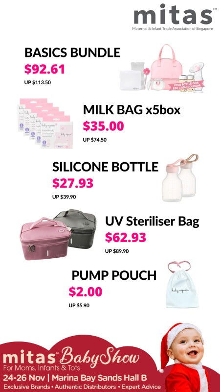 Only at MITAS BABY SHOW from 24-26 Nov!