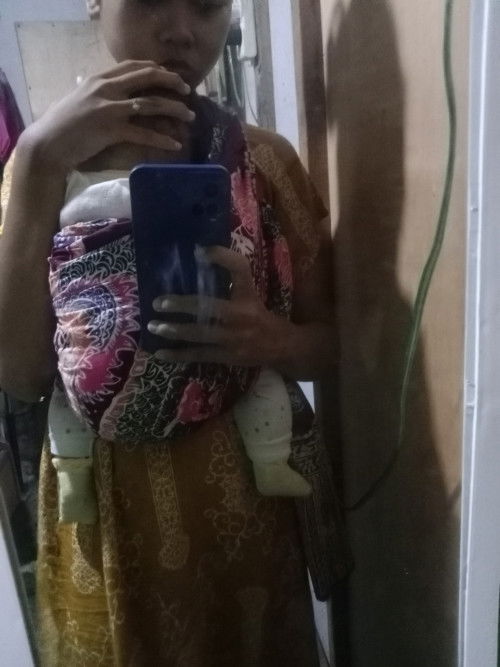 Belajar gendong m shape