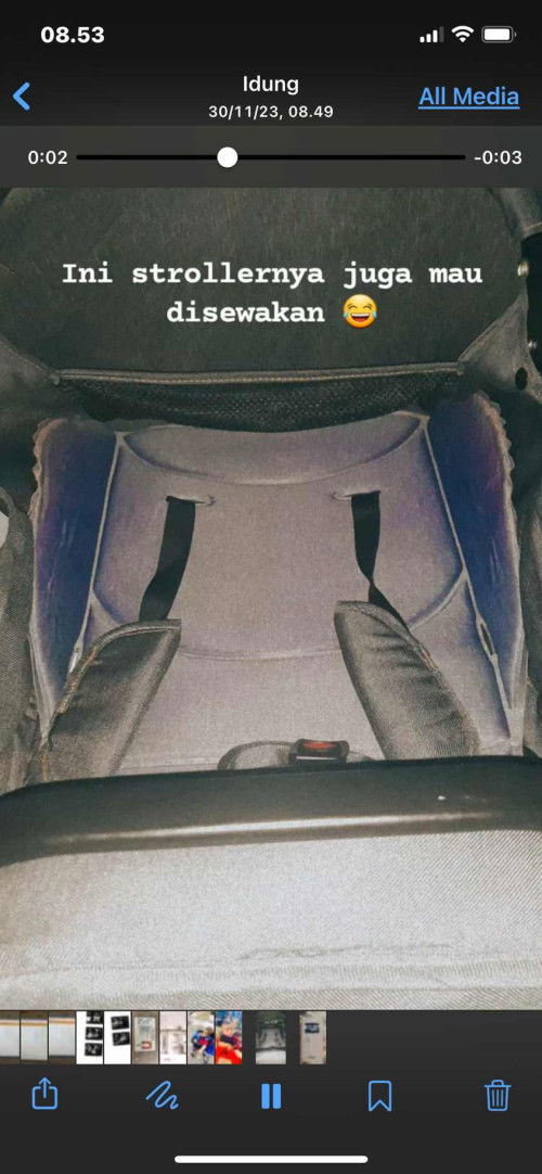 Permisii, mau menyewakan stroller