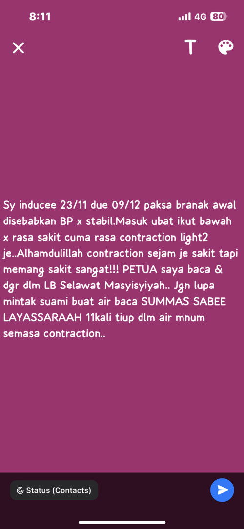 Due 09/12 selamat bersalin 23/11 sape geng due bulan dah bersalin?