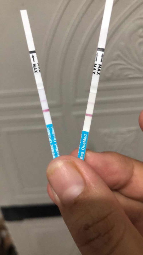 Ini positif ga ya? babyku 7 bulan 4 hari dan bekas SC