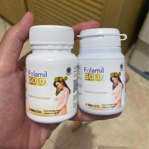 FOLAMIL GOLD ASLI/PALSU