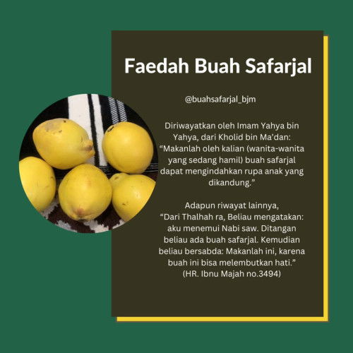 Buah Safarjal atau Quince yg penuh manfaat untuk Bumil